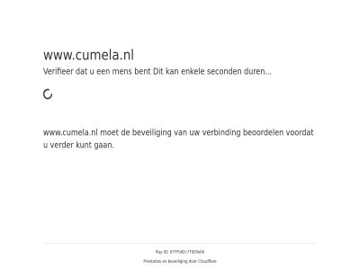 87ffb02c7f920e0b bent beoordel beveil cloudflar dur enkel even gan geduld id kunt men prestaties ray second verbind verder verifieer voordat www.cumela.nl