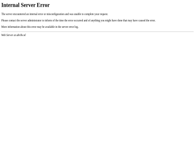 500 abribv.nl at error internal server web