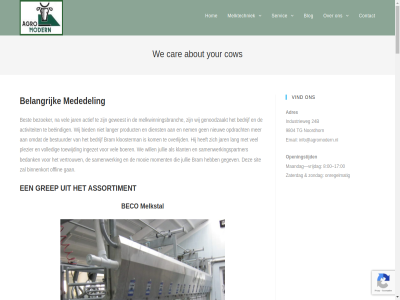 -100 -488 00 17 1958 24b 40 8 9804 about actief activiteit adres afsprak agro ander assortiment automation beco bedank bedrijf beeindig behoeftes bekijk belangrijk bereik best bestuurder beter bezoeker bied bijdrag binnenkort blog boer bram by car carrousel contact copyright cow daarbij daarnaast dairy dez dienst duit een efficient email f f488 gan garander geassocieerd gebruiksvriend gegev gehel genoodzaakt gevestigd gezond goed grep hog holm hom immix industrieweg info@agromodern.nl ingezet inplann introductie italiaan jar jullie klant klantenservic kloosterman koelingstechnologieen kom kostenbespar kwaliteit lang langer laue lever lijn lop maandag machines mak markt mededel melkstad melkstal melkstand melksystem melktechniek melkwinningsbranch merk modern moment mooi nem nick nieuw nodig noordhorn oceanwp offlin onregelmat onz opdracht openingstijd oprichtingsjar orienter overlijd partner person plezier prijs proces product puli puli-sistem redelijk richt rijd routes samenwerk samenwerkingspartner servic sistem sit stat teatscrubber tegenwoord terugwinningstechniek tg them toegewijd toewijd uier uier-gezond uitermat uitmelk vaandel vel verenigd versnell vertrouw vind volled vriendelijk vrijdag waarborg warmt warmte-terugwinningstechniek we wet wij will your zaterdag zodat zondag