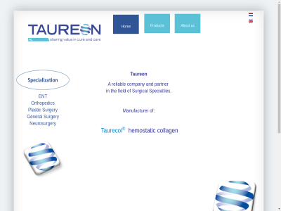 +31 0 2024 3072088 3072089 70 a about and collag company ent fax field general hemostatic hom info@taureon.com log manufacturer neurosurgery nl orthopedic partner password plastic privacy product reliabl remember specialties statement surgery surgical taurecol taureon tel the us usernam