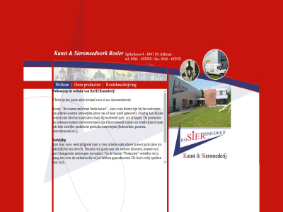 4 600 adres akkrum all allerlei artikel beland belt bent bezoek button doordat erbij foto gehel geproduceerd goed grag hart juist klantgericht kom kunt levert luister mak meter nem nodig ontwerp onz opdracht overtu particulier person product rosier rosiersmederij s showrom showroom/werkplaats siersmeedwerk spikerbor sprek terecht tevor tijd vakwerkproduct veelzijd vertell via vierkant vrijblijv websit welkom wens wet wij wilt zakelijk zer zowel