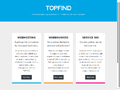domeinnam geregistreerd klant topfind