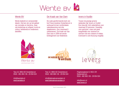 10 2006 2015 6 bedenkt betreff bv comfortabel communicatie cultur dam drie eerst erfgoed eventueel fries fryslân gebied gereformeerd geweld gezinn goed grazig groen ideeen iever info@dekraakvanvandam.nl info@ievers.nl info@wentebv.nl kerk kerklogement kleurrijk krak kunst landschap leefwereld licht ligt maximal medemen mens mogelijk nederland oosterbierum oud person recreatie rollator rolstoel senior slaapkamer terp terpdorp thuiszorg toegank toerism tuss vakantiehuis vakantiewon verbouwd verwezenlijkt volwassen weiland went www.dekraakvanvandam.nl www.ievers.nl www.wentebv.nl yn