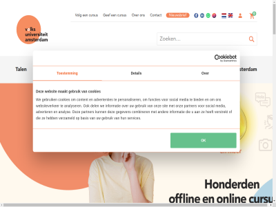 0 00 09 1 10 11 12 12.00 14 15 19 2 20 2025 2026 21 22 3 30 4 5 6 7 70 8 9.00 a2 aandacht account actie activiteit advertenties adverter afrond agency agenda agnes all amsterdam amsterdam-honderd amsterdam-oost analys analyser april/mei arbeitseinsatz architectur augustus b1 basis begint bereik bestur betreff bewust bied bijdrag bird combiner contact content conversatie cookies creativiteit cultur cursus cursusaanbod cursusjar cursuss del design detail development dinsdag directeur dna donderdag doorleefd drie drieluik duit duitser dutch e e-mailadres een elk energie engel existentialist filosofie finn functies gan gao gebruik gef gegeven gelad geldt genial geschiedenis geslot gestart getuigeniss gewerkt gogh griek halfgevorderd hebt hemelvaartsdag hiervor hokusai honderd hor houder inascon informatie inhoud inner inschrijv intak ivriet/hebreeuws jell jij jimmy kennis kinder korting kreg krijg kunst leerkracht lef ler lerar les lezing locatie login maakt maart maatschappij mail mailadres mak mann media mei meld menu mijnvolksuniversiteit min morg n nam nem net nieuw nieuwsbrief offlin ok onderwijs onlin ontdek ontwikkel onz oost ooster opgeleid orang organisatie organiser overslan pagina partner per person personaliser project qipei realisation regie rijk rosie sam schrijf secretariaat servic services sessie sessies sit sitemap social stadspas stadspasactie start startniveau stat stichting studeerd taalaanbod tal telefonisch terwijl tewerkgesteld theaterwetenschapp thuiskomst tijden toestemm trot twee uitgelicht universum user uur uva vanaf veelgesteld vel verband verstrekt verwer verzameld via vo volg volksuniversiteit volled voorjar voorzitter vrag vrijdag vrouw wandel we websit websiteverker wek wer werkt wet wetenschap wij woensdag won woord zit zoek