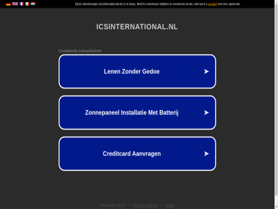 2024 copyright icsinternational.nl legal policy privacy