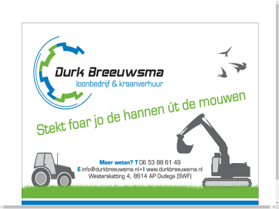 breeuwsma durk e e-mail info@durkbreeuwsma.nl kraanverhur loonbedrijf mail