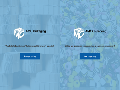 amc co co-pack goeder hom hul nodig ompak packag packing palletbox product ver verpak welk wilt