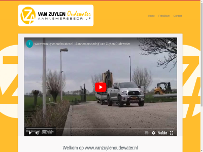 aannemersbedrijf contact design fotoalbum hom hosting it oudewater sign to welkom www.vanzuylenoudewater.nl xllx zuyl