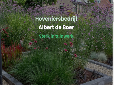 06 5150 7722 albert besprek boer contact grag hom hoveniersbedrijf info@hovenierdeboer.nl kom lang sterk tuinwerk wens wij