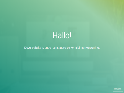 binnenkort constructie hallo inlogg komt onlin websit www.devoetenpraktijkpijnacker.nl