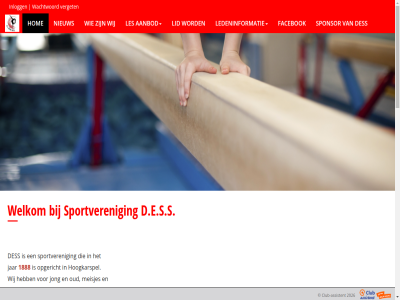 1888 aanbod aanmeld antoinet assistent bied club club-assistent contact d.e.s.s dames des ding edenadministratie een facebok gymveren her hom hoogkarspel info@sportvereniging-dess.nl informatie inlogg jar jong jongen kijk klik kooijstra kun l ledeninformatie les less lid link mail meisjes nieuw nikki nl onz opgericht opnem oud rond rooster sit sponsor sport sportveren sportvereniging-des veren verget via volg vrag wachtwoord welkom werkt west wij