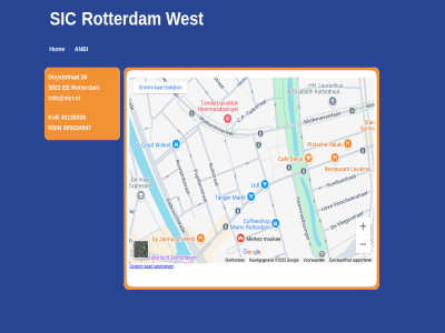 26 3023 41128326 805034547 anbi duyststrat ee groter hom info@sicr.nl kaart kvk r rotterdam rsin sic sic-r weergev west