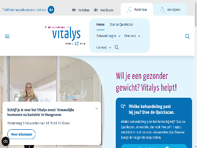 0 005 088 1 1.500 12 1500 18.15 2 20 20.45 2026 26 3 5 5970 6 6662 8 9 92 aandoen aanmerk af afvall all allen ander arnhem aufenacker bariatrie bart bat beantwoord begeleid behandel bekijk bereik best beter beweegt bied bijeenkomst bijvoorbeeld binn blijf blijvend bypas chirurg chronisch combiner contact cookies daarin daarna darm den diamant dietist diver doe donderdag dr e e-mail een eerst eet elst en energie eric ernstig eruitziet ervar ervaringsverhal event eventueel expertisepoli footer gabie gan gastric gecombineerd geopereerd gewicht gewichtsverlies gezond gezonder gld grag grootst guusj hazebroek hel helemal help helpt hengst hierbij hom hoogeven hormon houd info@vitalys.nl informatie informatiebijeenkomst ingrep intensief internist jaarlijk jar jong jou jouw ker kliniek kom kwaliteit laatst leefstijl leefstijlprogramma leefstijltraject les leverarts liever liv lukt maagballon maagverklein maand mag mail medicatie medicijn medisch mens met minder minimal mog n nadel nauw nc nederland nem nieuw nieuwsbericht november obesitas obesitaskliniek oktober onderdel ongever onlin ontdekt onz operatie operaties operer oploss organiser overgewicht past patient patienttevred per privacyverklar prof professionel psycholog qualicor quickscan resultat rijnstat sam schrijf slag snel soort specialist stap stationsplein sterk succesvoll team telefon theo tijden topklinisch traject tte uur vall vening vergoed verpleegkund vertal vertell verwijzer via vital vitalys volg volgend voorlez vrag vrouwelijk vugt waarder wachttijd war we welk welkom werk werkdag werking willem witteman word wouter zat zet ziekenhuis zwar