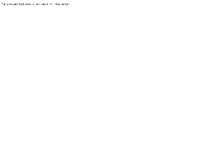 for host nam not provided server the this valid