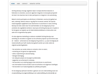 2024 75 aandachtsgebied aanleid aanpak achterban achterstand actief activiteit adequat advies afzonder algemen all allochton anbi autochton basic beeldvorm begeleidt begrip behart behoeft bekend belang beleid beleidsontwikkelar bepal bereik beschikt bestur bestuurder betrek bevolkingsgroep bevorder bewoner bijna by c.q cohesie contact copyright corporat daarbij daarmee daarnaast dient doel doelgroep doelstell doet donatie doorgev eerlijk eigenwaard eindverantwoord elkar emancipatie extern factor for functie gang gebied gedacht gegev gekoz gelijk gemeenschap geslaagd gevoel gezien gift grootst helpt hen hom houdt hulpverlen instell integratie integrer intermediair intern invull jonger jongeren-problematiek jongerenafdel kans komt lat leefomgev levenssfer ligt lokal maatschapp manolya med meest mh migrant mogelijk nederland omsterk onaangenam onderl onderverdel onderwijs ongelijk ontvangt ontwikkelt opgezet optimal ouderenafdel overlat participatie participer pas passief perspectief polderstrat politiek problematiek project realiser relatiev rol rotterdam ruimt samenlev signal social spel sprak stand stichting taalproblem terrein themes toe tuss uiteraard uitgangspunt uitgevoerd uitvoer vanuit verantwoord verdel verget verklein verricht versterk vervull verwijst verwijz verzoek voldoend volgen volgend vooral vrijwilliger vrouwenafdel war wegwerk wens werk zak