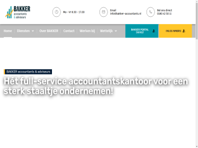 0180 11 17.00 24453750 30 3341 42 50 8 accountancy accountant accountantskantor advies adviser adviseur afas algemen ambacht audit bakker bel beleid bent best breda btw contact contactformulier copyright data de dienst dienstverlen dienstverlener direct disclaimer email financiel fiscal fiscaliteit full full-servic gan gebied gedrev gelov gevestigd hebt hendrik hendrik-ido-ambacht het hom houd hr hrm ido ieder info@bakker-accountants.nl inlog inlogg innovatie jou jouw kenn klachtenregel klant klokkenluidersregel kort kvk kvk-nummer langdur ler les lijn link locatie ma maatschapp missie nl807884212b01 nmbrs noordkad nummer ondernem ondersteun ontwikkeld onz oploss organisatie oud partner passie person pinkweb portal precisie privacy profit relatie rotterdam salarisadministratie samenwerk servic sparringpartner staaltj stap start start-up sterk sz topniveau traditionel up verder verhal verslaglegg vestig voorwaard vr we webtelligo werk wettelijk wij will willemstad