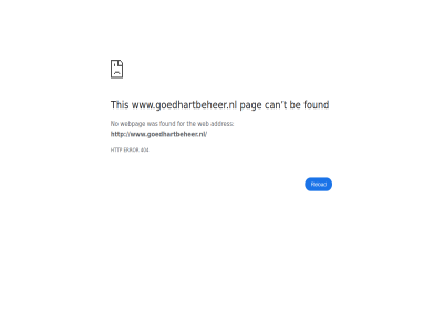 404 addres be can error for found http no pag reload t the this web webpag www.goedhartbeheer.nl