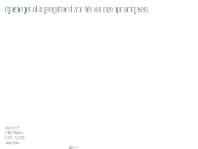0224 335 42 553 dglasbergen.nl een geregistreerd i isp onz oosterdijk opdrachtgever soko t www.soko.nl
