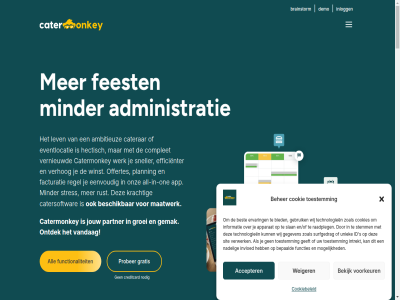 +31 0 2 2025 266 4.9 500 6539 88 aanvraagtol accepter achter administratie administratiev afgestemd afsprak all all-in-on ambitieuz app apparat aspect automatisch bedrijf bedrijfscater beher bekijk belgie benader bepaald beschik best bestell beter bied blij blog boost bouw brainstorm brochur cater caterar cateringsoftwar catermonkey catersoftwar color complet content cookie cookiebeleid cookies creditcard crm daily demo dis duidelijk echt eenvoud efficient efficienter eig eind elk en/of ervan ervar event eventlocatie eventlocaties extra factur facturatie facturer feest foodtruck fritur full functies functionaliteit gebruik gebruikersvoorwaard gecertificeerd gedigitaliseerd geeft gegeven geintegreerd gekoppeld geleefd gemak gratis groei happy hectisch help hen herinner herk hierbij houd huisstijl id informatie inlogg inspirer integratie integraties intrekt invloed inzicht jar jou jouw klant klantwens koopt kost krachtig lev lever lijst loopt maakt maatwerk mailbox mak meest minder minut mobiel mogelijk mooist nadel nederland next nieuw no no-tim nodig offertes omzet ondersteunt one ontdek ontzorgpakket onz oploss opstart overzicht partner per plann planning plug plug-in precies previous prijz privacybeleid prober professionel puilt raadpleg referenties regel rij rk rust s sit sjablon slagerij slan slim slimm sneller softwarekennis stappenplan status stemm stijl stres stur succesverhal surfgedrag tagg team technologieen test tijd tim toestemm trustindex uniek vandag vergrot verhal verhog verkop vermenigvuld vernieuwd vertrouwd verwerk verzorgd volg volled voordel voorkeur vrag vrijblijv wanner war we websit weekmenu weiger wel werk werklijst wet wij winst workflow zoal zorgelos zorginstell zowel