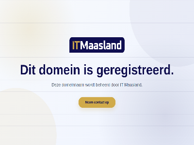beheerd contact domein domeinnam geregistreerd it maasland nem