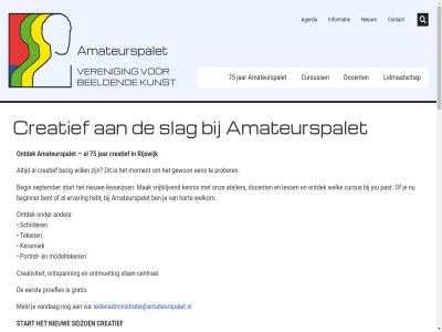 00 09 11 13 17 18 2026 21 2282 23 24 3 32240 4 75 aanvang activiteit agenda all amateurspalet antwoord atelier beeldend begin beginner bekend bekijk bent bereik besprek betaalcod betaald bezig bezoekadres blijf bus catterwijckstrat central contact contactpagina creatief creativiteit cursus cursuss daarnaast daniel deelnem digital docent eerst eig ervar expositie expostie foto galerij gegev gelliplat general gewon gratis groepsexposities grot halt hart hebt hendrik hm hoogt inclusief informatie jaarlijk jar jou jubileum kan kennis ker keramiek klik knop kunst kunstenar kunt lat led ledenadministratie@amateurspalet.nl ledententoonstell less lesseizoen lid lidmaatschap mak meerder meld modelteken moment mooi museum nieuw nodig november oktober omgev onderstaand ontdek ontmoet ontspann onz open organiser oud overdag parker past per portret print prober proefles professionel publiek ravesteijnplein regelmat rijswijk s schilder seizoen september slag spoorlan stan start teken tram uitgelicht updates uur vandag veren via vrag vrij vrijblijv waaran we welk welkom werk will workshop zien zon