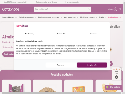 +31 0 00 09 10 11 119 127 13 145 15 153 17 18 187 2 22 250.000 264 3 4 45 475 49 5 50 6 69 7 769 7871 8 84 9 95 aanbied aanbod aanmeld aanpass accepter account advertenties adverter advies af afslankpakket afsprak afvall alternatief analys analyser ander annuler assortiment bakmix basis beginn begint behal bekijk benelux benieuwd beoordel bepal bereikt beschuit bespar best besteld bestell betal betrok bewust bied binn blijf bovendien brengt brod broodmix bruin bueno caloriearm calorieen categorieen chat chili chip choco chocolad combiner contact content cookies dag dagmenu de del dieet dieetdoel dieetpakket dieetwijzer dienst diet dietist diner disclaimer doel drank druk e e-mailadres eenvoud eenvoudiger eetmoment eig eiwit eiwitrijk elk en ervar erythritol eten euro fases feeling fijn functies gebied gebruik gedoe gegeven gemak geniet gerecht geslot gevarieerd gewicht gezin gezond gezonder ging goed grag gram gratis groent grot hal handig hebt heerlijk help helpt het huis hulp ideaal idee ideeen ikzelf info informatie inlogg inspirer jar jarenlang jou jouw juist kar karamel karin kcal keto ketos keuz keuzehulp kiest klant klantenservic klantenservice@novashops.com klar klik kokos koolhydraatarm koolhydraatrijk koolhydrat kop korting krijgt kwam laatst lat leefstijl lekker les lev levensstijl lever licham link luchtig lunch maakt maaltijd maaltijdvervanger maandag mailadres makkelijk mango manier maximal media media-functies meerzad merk meten miss moeitelos moment morg nadenk natur netto nieuw nodig nooit novashop ok onlin onnod ontbijt ontdek ontvang onz openhart opties overzicht par partner pass past person perzik plat plek populair praktisch privacyverklar product protein proteinedieet recept rep resultat retourner retourservic reviewbeleid roggebrod ruim s samengesteld schakelt schof schrijf shak shakes sirop sit slim slimpie smaakdruppel smaakvoll smak smakelijk snack snel social soep soja spaarprogramma standaard stap start stat sted stemm streng structur suc