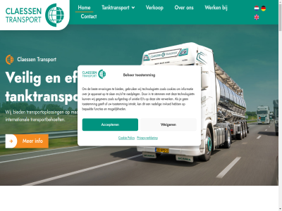 +31 0 16 2024 3 36 475 49 51 60 6088 69615543 aankom accepter adr algemen all allen apparat bedrijf bedrijfspand beher bepaald best bestemm betrouw beumer bied bijdrag binn bouw brandstofefficient btw bv categorie chauffeur chemicalien claess contact continue cookie cookies creativ cv daarbuit dagelijk dedicated dienstverlen disclaimer doorontwikkel duurzam duurzamer efficient elk en/of ervar ervor euro6 euro6-norm europa exclusiev familiebedrijf flexibel flexibiliteit functies gan garandeert geavanceerd gebied gebruik gecertificeerd geeft gegeven geleverd gmp groei haccp haccp-richtlijn hel hog hom hoogst id impact implementer info info@claessentransport.nl informatie international intrekt invester invloed jar jou jouw kies klantrelaties klar klein kracht kvk lak langdur levensmiddel ligt maatwerk mail management mat meest menu milieu milieunorm milieuvriend modern mog mogelijk nadel national nederland nem nieuw nl nl857941008b01 nooit norm nvwa ontdek ontwikkel onz oploss partner plann policy privacy privacy-verklar product raadpleg recht richtlijn roggel routes s sit slan snel stan stat stemm stil strengst strev surfgedrag system tanktransport team technologieen tel tijd tms toestemm train transport transportbehoeft transportdienst transportoploss typ uitbested uniek vaandel vandag veilig ver verklar verkop verminder vervull verwerk verzend voedselveil voertuig voldoet volgen voorbehoud voorwaard vrachtwagen waardor waaronder wagenpark we websit weg weiger welkom werk wij zeker zoal zodat zoek zorg zowel