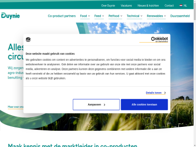 -1 -10 -11 -2025 -2026 1 11 1968 2 20 2025/2026 2026 25 28 500 6 7 8 aanpass aardappelverwerkingsbedrijv about advertenties adverter advies agro agro-industrie akkoord all analys analyser analyses baanbrek baroeul basis bedrijf beleidsmaker benut bet bied biobrandstofindustrie blijft brancheorganisaties brengt brouwerij campagn circl circulair circulariteit co co-product co-productpartner co2 co2-voetafdruk combiner company contact content cookies cosun creating crer daarbij de del deskund detail dienst disclaimer draait drank duurzam duurzamer duynie duynie-merk een eerst energy erop ethanol europ europa europes evenwicht fed fod footprint frankrijk fruit functies gat gebruik gegeven general geupcycled groentesector grondstoff hecht heinek hel help hoger hoogwaard ide implementer industrie informatie ingredient innovatiev inzicht jar kantor kennis keten klantsegment klar kleiner koester launch les levensmiddel leverancier locaties lokal maakt mak marktleider media merk milieu mon mons-en-baroeul new nieuw nl onderhoud ondersteun onz opereert oploss optimal organisch partner personaliser perspulp petfod plantaard prestaties privacy producent product productieproces productpartner project realisatie realiser relaties rendement renewables reserved restmaterial retailbedrijv right rondleid sam segment services sind sit social stakeholder stan strategisch suiker technical technologie toekomst toepass toestan ton toonaangev vacatures value veilig verklein verschill verstrekt vertrouwd verwerk verzameld vind voeding voedselverwerker voer voetafdruk voorwaard waard we websit websiteverker wereldwijd werk werknemer wij wist zetmel zit zoal zoetstoff zorg zowel