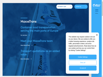 +31 0 1 10 2024 24/7 24479617 3031100 3087am a about accept added admin@maxxstrans.com administratie advertisement all an analyz and as awink b.v be better browsing by can clicking clos contact container content control cookie cookies deny design devic download egmondstrat europ experienc faq how infocenter information instruction kvk login main maxxstran may met mor navigation nl821667075b01 offer on ontwikkel our personaliz planning@maxxstrans.com port pricing@maxxstrans.com pricingtol quotation rat read request road rotterdam serv services serving set setting sit targeted team tel the them this to toggl traffic transport transportation us use value vat we websit websolution willem you your