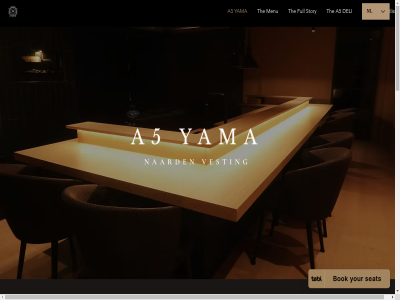 -10 100 12 1411 20 2a 72 8 9 a a5 aanbetal aanpass aantal aanvrag acht afhur all allen allergieen angela annuler annuleringsbeleid annuleringsvoorwaard begrip beheers behoud beperkt bereid bereidt beschik besprek binchotan binchotan-kol binn cater cattenhagestrat chef cologn complex contact culinair d daarom dag dank deli detail dieetwens e e-mail eau een elk ervar essentie exclusiviteitstoeslag filosofie fin foto fotografie full gast gebracht geduld geeerd geldt geleid geliev gemeld gerecht gesprek geur gezelschapp gloed groep grot groter guestlist hartelijk helas hiroaki historisch huisdier huisregel i iederen impact info@a5yama.com ingredient intiem intimiteit japan keuz klein kol kookt kunt l laatst last last-minut leeftijd m maand mail mak maximal media meester menu mess minut mit mogelijk moment mottainai mur naard naarden-vest nederland nem nl omakas omakase-ervar onderdel onlin ontvang ontworp oosterl opgebouwd parfum per person privediner pt reken reserver reserveringssystem restaurant rondom rust s samenkomt seizoen servic slecht social st stell sterk story tabl takeaway telefon telefoongesprek terroir terugbetaald tevor the tijden toegestan uitsluit unesco uur vakmanschap verborg verhal verlop vermijd verschijn vesting via video vier vitusstrat vleesvrij voer volgend volled volum vor vrag vrijdag waarder war werkvlak wij wijzig y yama yamamoto zacht zaterdag zer zitplaats zittend zondag zorgvuld