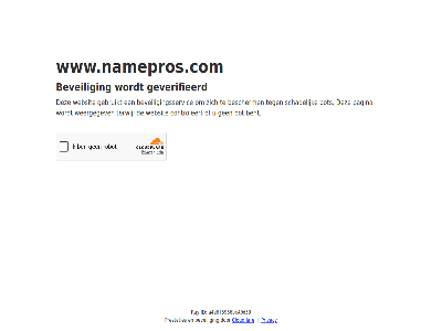 a4e6f5936bc40d39 bent bescherm beveil beveiligingsservic bot cloudflar controleert even gebruikt geduld geverifieerd id pagina prestaties privacy ray schadelijk terwijl websit weergegev www.namepros.com