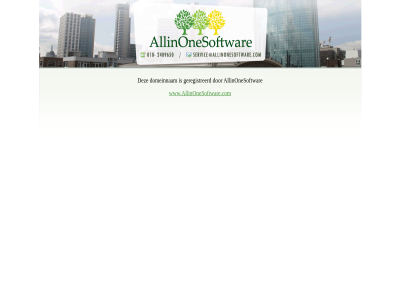 allinonesoftwar domeinnam geregistreerd www.allinonesoftware.com