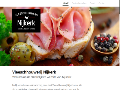 ambacht bbq bereidingsmethod bestell bied blij buffet cater contact denk duurzam eerlijk feest feestj gemaakt goed gourmet grag grill groter hom horecalever ingredient jar klant komaf krachtig locatie maaltijd mak media mee modern nijkerk onlin onz oog opgebouwd partij regio regional reputatie slagerij smakelijk smakelijkst stat thuis twintig uitgegroeid vakmanschap vee ver vleeschhouwerij vleeshandel vleeswar vles vlot waarbij war we websit welkom wij worst