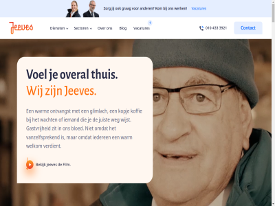 010 07 1 1998 20 2025 21 3032 39 3921 433 45 a aanbieder aanvrag ac administratie adviseur airport algemen alrijn ander anna app artikel assistent autodealer bart bedrijfslev begonn behandel bekijk belangrijk belev bespar betrok bezoeker bied bloed blog breedveld breng brevet burger c charger chauffeur chauffeursdienst client commercieel contact del des desiree dienst dienstbar diner directie doel druk echt eig erg ervar event extern film gast gastvrij gastvrouw gat geled gemak gemeent gericht gezocht glimlach goed grag grot hague hal hand her hiermee hoev hofplein hom hoofd horeca hospitality hotelservices huis iederen ingewikkeld inmiddel innovatie jans jar jeeves jeeves2026 jij journey jouw juist klant klar klein koffie kom kopj les lever login luchthav maandelijk mak manager mantelzorg marktleider mat medewerker missie muntendam nauw nederland nem nicol nieuw offert omhog onderdel onderscheid onthaalt ontvangst onz oploss overal p parkeerbeleid parkeerdruk parkeerservic parker parking passagier passagiersbelev patient patientbelev poliregisseur praktijkervar praktisch prettig privacybeleid recent rookbeleid rookvrij rotterdam rout saddiki sector servic serviceniveau shuttleservic simpel sind slimm sommig specifiek st stan stell stephanie strategieen stres t tel the thuis thuisbrengservic tijd toprestaurant totaalbelev uitdag uitzendbureau ultiem vacatures valet valet-park vanaf vanzelfsprek verdient verminder vertelt verzoek voel voorwaard vrag vrijblijv wacht warm we weg welkom wens wereld werk wet wij wijnarrangement wijst yassin zakelijk zelfmeetkiosk ziekenhuis ziekenhuiz zit zorg zorgelos