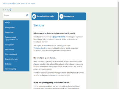 2024 2025 a account activer afgestudeerd afsprak afzegg aios akkoord ander art basisart bedrag begeleid behandelinformatie beher betekent bovendien breng consult contact cookiewetgev digid digital dossier e e-consult ervar functie ga gan gebeurt gebruik gezien gezondheidsinformatie herhal hodes huisart huisarts huisartsenpraktijk huisartspraktijk indien inkomstenderv inschrijv inzag juli juni klachtenregel koopman kran kunt lab log mak medewerker mijngezondheid.net moment nieuw onlin onz opleid opleidingspraktijk patient patientenportal portal praktijk praktijkfolder privacy privacyverklar recept reken schaik simon sms sms-functie specialist spoedgevall spreekur statement stell telefonisch tijdverlies uitslag verschijn verschijnt vervel voert voorwaard vrag we welkom werkzam wij wilt zelfstand zelftest zien