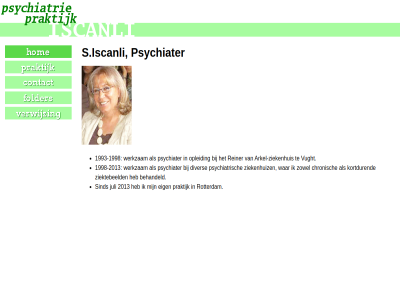 -1998 -2013 1993 1998 2013 arkel arkel-ziekenhuis behandeld chronisch coollogo diver eig iscanli juli kortdur opleid praktijk psychiater psychiatriepraktijk psychiatrisch reiner rotterdam s.iscanli sind vught war werkzam ziekenhuis ziekenhuiz ziektebeeld zowel