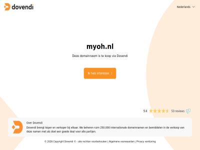 2026 250.000 50 9.4 algemen all beher bemiddel brengt copyright deal doel domeinnam dovendi elkar goed interes international kop koper myoh.nl nam nederland partij privacy recht review ruim verklar verkop verkoper via voorbehoud voorwaard we