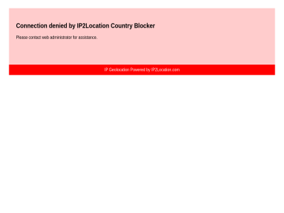 403 acces administrator assistanc blocker by connection contact country denied error for geolocation ip ip2location ip2location.com pleas powered web