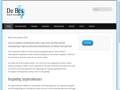 -38794198 00 06 09 1 12 17 180d 2 2014 2015 2026 2352 3 4 45 aandoen aanvull all artritis basisverzeker behandel behoort bekend bes boumanweg chronisch contact contactgegeven daarbij denkt di diabetes do evenal facility foto freelanc gedeelt gehad gehel gemaakt geslot gevolgd geword gezond goed grag hand hebt help hiervor hom informatie interim jacquelin jarenlang jd kankerpatient kent leid leiderdorp les lev ma mak manager medisch mellitus mens mogelijk oncologisch ontstan openingstijd opleid ouder ovv pijn pijnlijk pinautomat praktijk pretj problematisch professionel profiel provoet recht reuma reumatoid risico risicogroep s sind som spasticiteit special specifiek tariev toegevoegd valk vanaf vanuit vergoed verhoogd verschill verzeker vindt voelt voet voet/oudere voetaandoen voetulcera voetverzorgerdebes@gmail.com voetzorg voetzorgverlener voorbehoud voorwaard vr vrag websit wer wet wo wordend za zorgpakket zorgverzekar zorgverzekerar zorgverzekeringswet zzp
