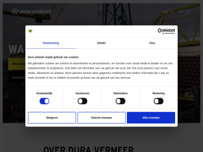 advertenties adverter ambities analys analyser basis bied combiner content cookies del detail dura duurzam functies gebruik gegeven hom informatie maakt market media menu noodzak onz partner personaliser project selectie services sit social statistiek toestan toestemm toestemmingsselectie vacatures veilig vermer verstrekt verzameld voorkeur waarmak we websit websiteverker weiger zoek
