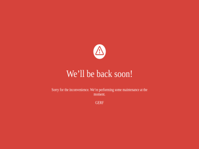 3 asset at back be for gerf inconvenienc ll maintenanc moment perform re som son sorry the we