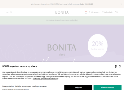 /zomer 2 20 aankop account belgie bonita cod collecties damesmod duitsland extra gegevensbescherm hel informatie korting l lent lever luxemburg m nederland nieuw ontdek oostenrijk privacy s stijlvoll uitstral verlanglijstj vier vrouwelijk vrouwendag woman20