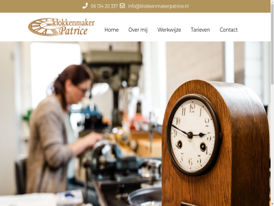06 134 1759nz 2 20 337 68070586 aanvull adres bent best bijzonder boodschapper by callantsog contact copyright doet eigen erachter ervaart gat gemaakt gewon goed hangt het hom inen info@klokkenmakerpatrice.nl informer interieur jar juist kast kent kijkt klok klokkenmaker komt kortom kuit kvk lastig lat loopt mariek mineweg mooi nem onderhoud patric plek prachtig problem reparaties restauraties schouw stat stil tariev vak vertrouwt vervolgen wand war werkwijz zoek zomar