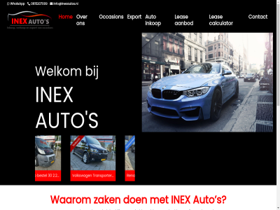 0615207009 1.3 1.5 5 advies auto bedrijf bepal bericht bom clio contact contactformulier correct dci deskund deur dynamic dynamisch e e-mailadres eco eig estat evo export expression fiat for geld gemaakt goed goud groeit helder hom inex info@inexautos.nl inkop jet jullie keuzes klant m m-jet mailadres mobilox mogelijk money nam natur navi occasion pano pdc plezier prima punto renault s servic telefoonnummer tevred trekhak value verstur visie waard waarom welkom whatsapp wij zak