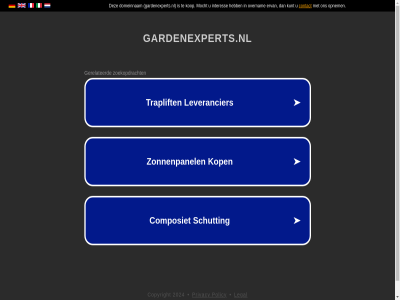 2024 copyright gardenexperts.nl legal policy privacy