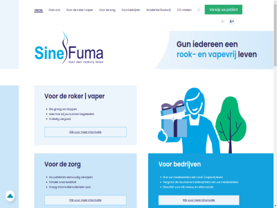 /vapevrij 076 15.00 195 4819 59577347 88 9.00 95 98 a academie accessoires algemen b.v bd bedrijv begeleid bijschol breda cimburgalan co co-meter coach duurzam eenvoud elk functie geschikt grag gun hom iederen info@sinefuma.com informatie informatiematerial inzet jou klik kvk kwaliteit lat les lev ma ma-vrij medewerker meter niveau onderhoud ontdek onz opleid organisaties patient privacyverklar rok roker rookvrij servic sinefuma smokerlyzer startpakket stopp stoppen-met-roken-zorg thema uur vaper vapevrij vergoed vergrot verlen verwijs verwijz volled voorwaard vrag vrij wij zorg