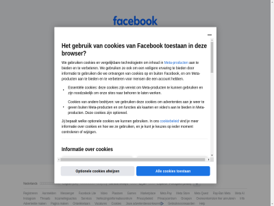 account advertentie advertenties all allen analysedoeleind bedoeld bedrijv beheeropties beher bekijk bepaald bied browser browserinstell buit cookiebeleid cookies elk ervar essentiel facebok facebook-account facebook-bedrijv functies gebruik gegeven gewenst help hieronder informatie inhoud jou keuz kiez kunt lat mak manier mens meta meta-product metingsservices mobiel moment noodzak onlin ontvang onz opties optionel overschakel primair product services sit sites technologieen toestan tol veiliger verbeter vereist vergelijk verstrek via vind volgend waarop we werk wijzig zoal