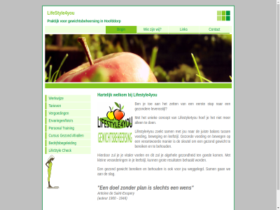 1900 1944 afvall algehel algemen allen antoin auteur balan bedrijfsbegeleid begin behaald behoud bereik beweg check concept contact cursus doel eerst ervaringen/foto exupery gan gewicht gewichtsbeheers gezond gezonder goed grot hartelijk hierdor hoef hoofddorp hoofdpagina jou juist klein kom leefstijl levensstijl lifestyl lifestyle4you link makandra.net manier ontwerp personal plan praktijk resultat s saint saint-exupery sam sitemap slag slecht sleutel stap tariev ten toe training trudi tuss uniek verander verantwoord vergoed verschur vitaler voeding voel voorwaard we weggelegd welkom wen werkwijz wij zet zoekt zul