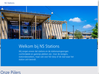 aangenam aantal allemal bedrijfsonderdel belangrijk bevindt bouw comfortabel deur deur-tot-deur dienst disclaimer dorp eerder en enorm ervor exploitatie fijn gastvrij gebiedsontwikkel gekoz gezorgd grag groeit grot hierdor hom jar klein knooppunt laatst lat mobiliteit multimodal nederland neemt ns ns.nl ontwikkeld onz open ov ov-reiziger partner pijler plek positie privacybeleid reis reiziger rij roll sam stad station stationsbezoeker stationsgebied stationsmanagement stationsomgev tevred toegenom total treinreiziger verblijft vernieuw verschill vervoer via war we websit welkom wij zien zorg