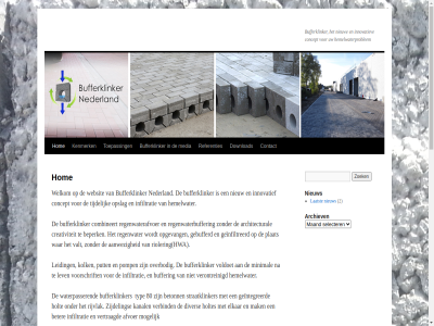 ./m 2 2014 80 80l 80mm aanwez afvoer archiev architectural bepal beperk bestrat beter betonn bom buffer bufferklinker buffert bv combineert concept contact creativiteit diver doorlat dorpsplein download elk elkar enig fietspad funder gebufferd geinfiltreerd geintegreerd gemaakt geplaatst hemelwater hemelwaterproblem hoevel holt holtes hom hwa industrieterrein infiltratie info@bufferklinkernederland.nl inhoud innovatief innovatiev kanal kenmerk kolk laatst langer leiding lev liter m2 maand mak markt maximal media mei minimal mogelijk nederland nieuw o.a ondergrond opgevang oprit opslag overbod parkeerplaats pass per period piekbelast plat plein pomp problem put referenties regenwater regenwaterafvoer regenwaterbuffer rijvlak rioler rondom schol selecter spring sten straatklinker tijdelijk toe toepass typ valt verbind verontreinigd vertraagd voet voldoet voorschrift war waterpasser websit weerstan welkom wordpres zijdel